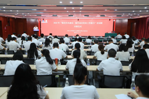 錘煉過硬作風 筑牢戰(zhàn)斗堡壘 &mdash;&mdash;華錫有色2025年&ldquo;強化作風建設，提升基層黨務工作能力&rdquo;培訓班圓滿舉辦